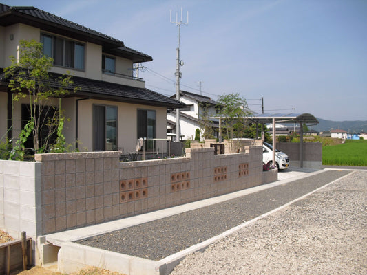 外構工事/エクステリア工事/施工事例/アプローチ/玄関イメージ/洋風